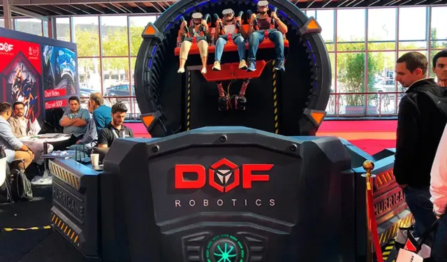 DOF Robotik üçüncü gününde de tavanı gördü!